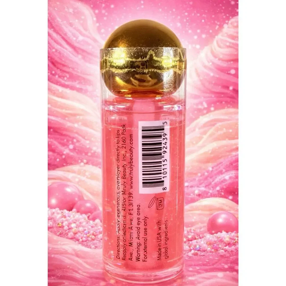 TRULY - Shade: Soft Serve - Luxury Lip Oil With Peptide + Ceramide - 0.42 fl oz